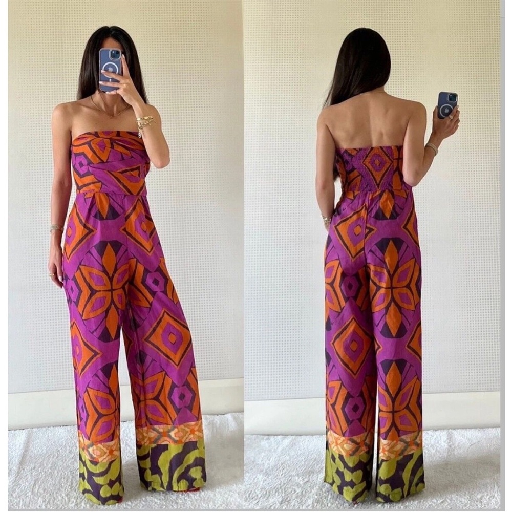 Zara Jumpsuits Multi Color